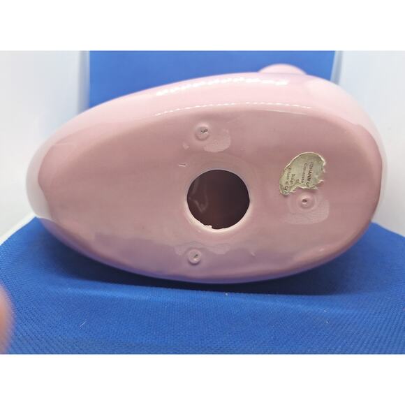 1970's Vohann of California HTF in Creamy Pink! Whale / Soap Dish / Ashtray - Picture 12 of 13